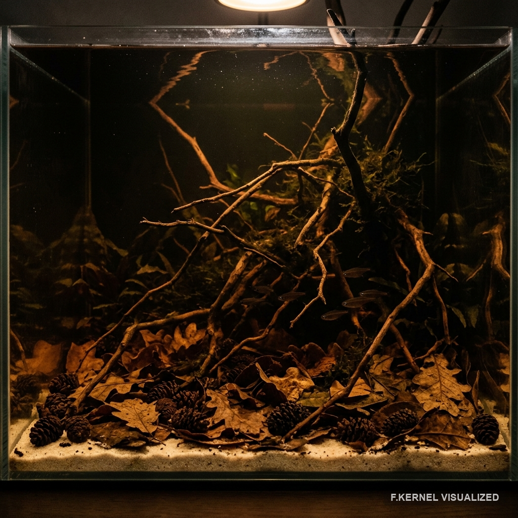 Thiết lập bể Biotope Rio Negro