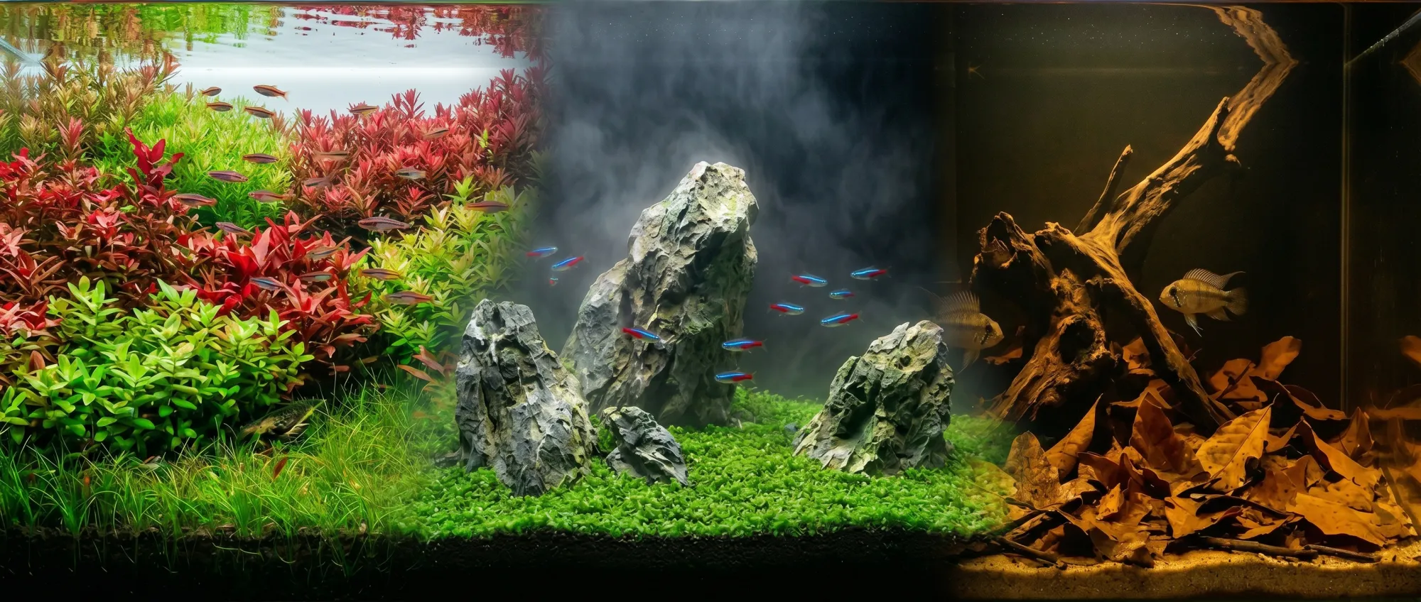 Phân biệt 3 trường phái thủy sinh: Biotope, Hà Lan và Tự Nhiên