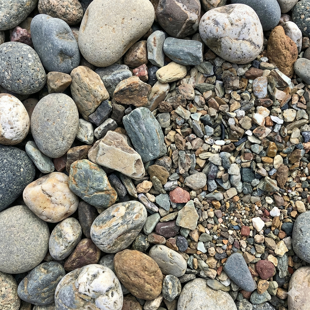 Natural Stream Sand & Gravel